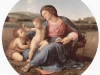 Мадонна Альба. Мария с младенцем и Иоанном Крестителем.